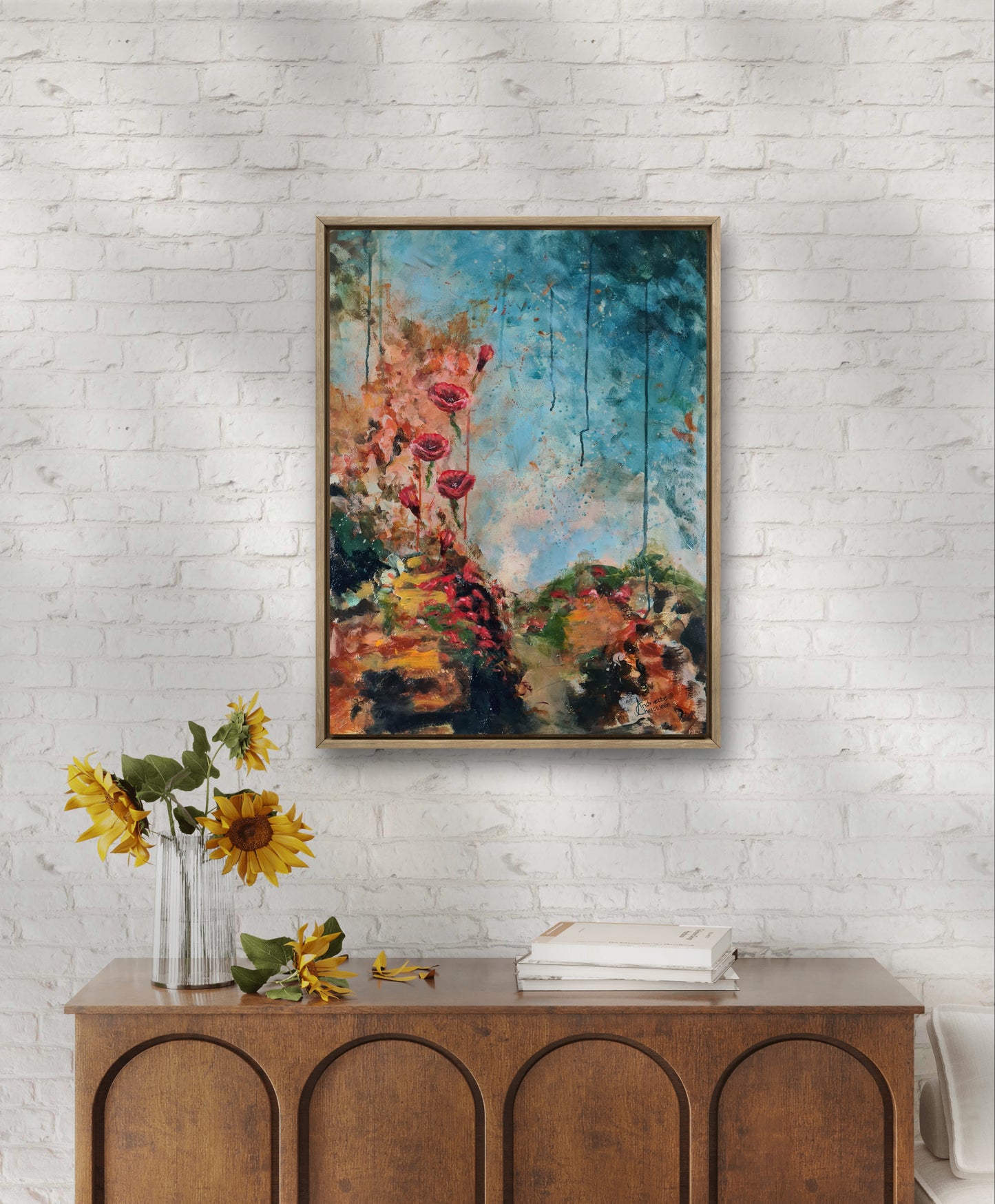 HIGH ON POPPIES | 60X80CM | CANVAS