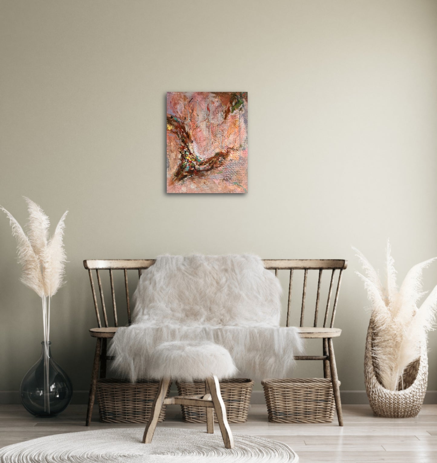 CELESTIAL FIRE | 40X50CM | CANVAS