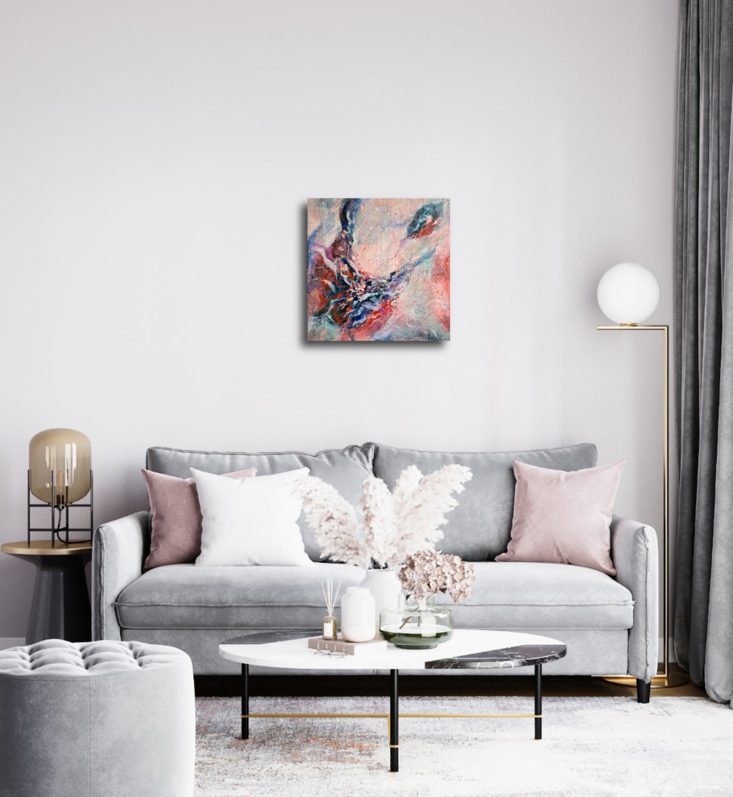 IGNITED PASSION | 50X50CM | CANVAS