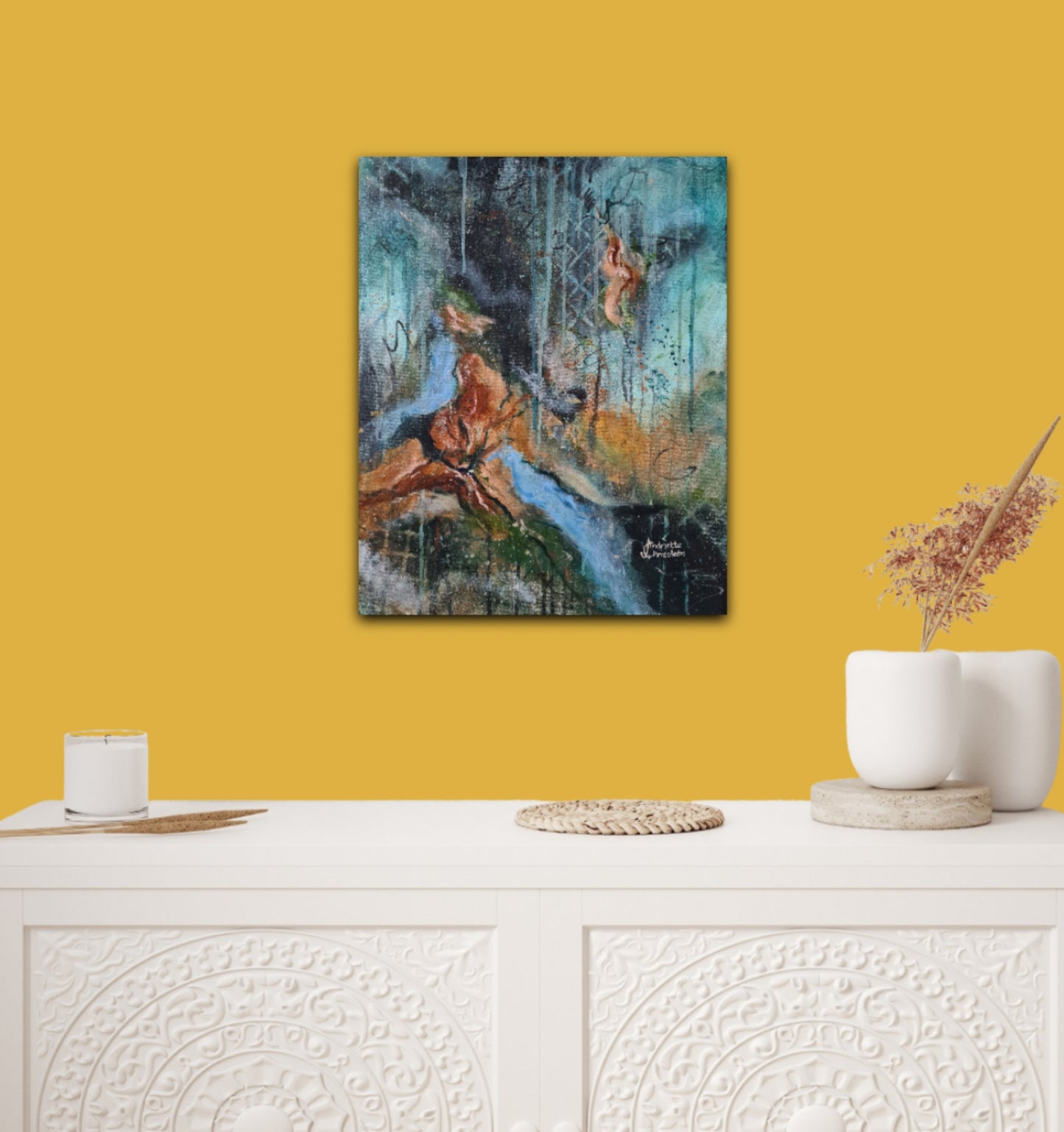 ALLIANCE OF THE ELEMENTS #1 | 40X50CM | CANVAS