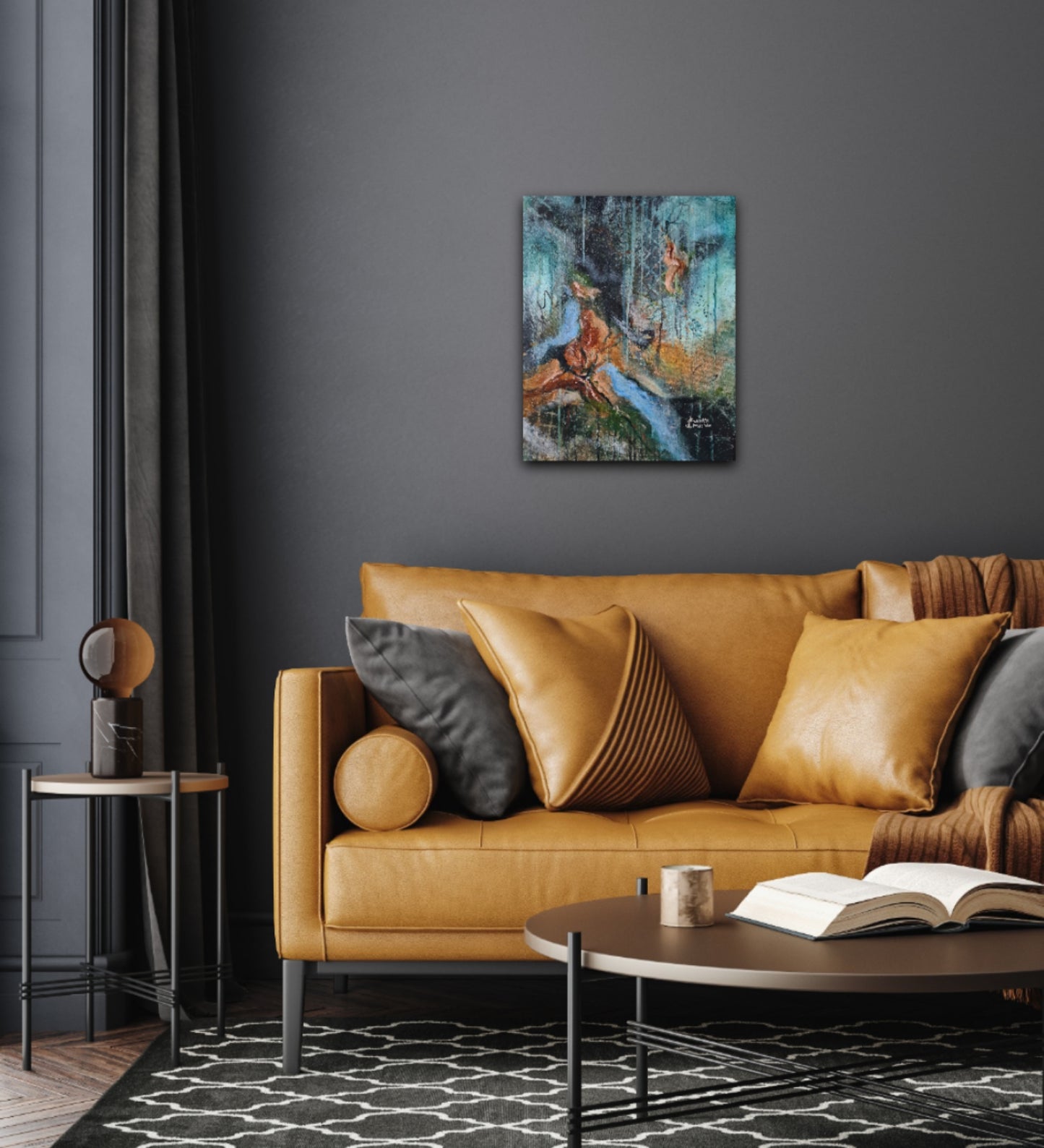 ALLIANCE OF THE ELEMENTS #1 | 40X50CM | CANVAS