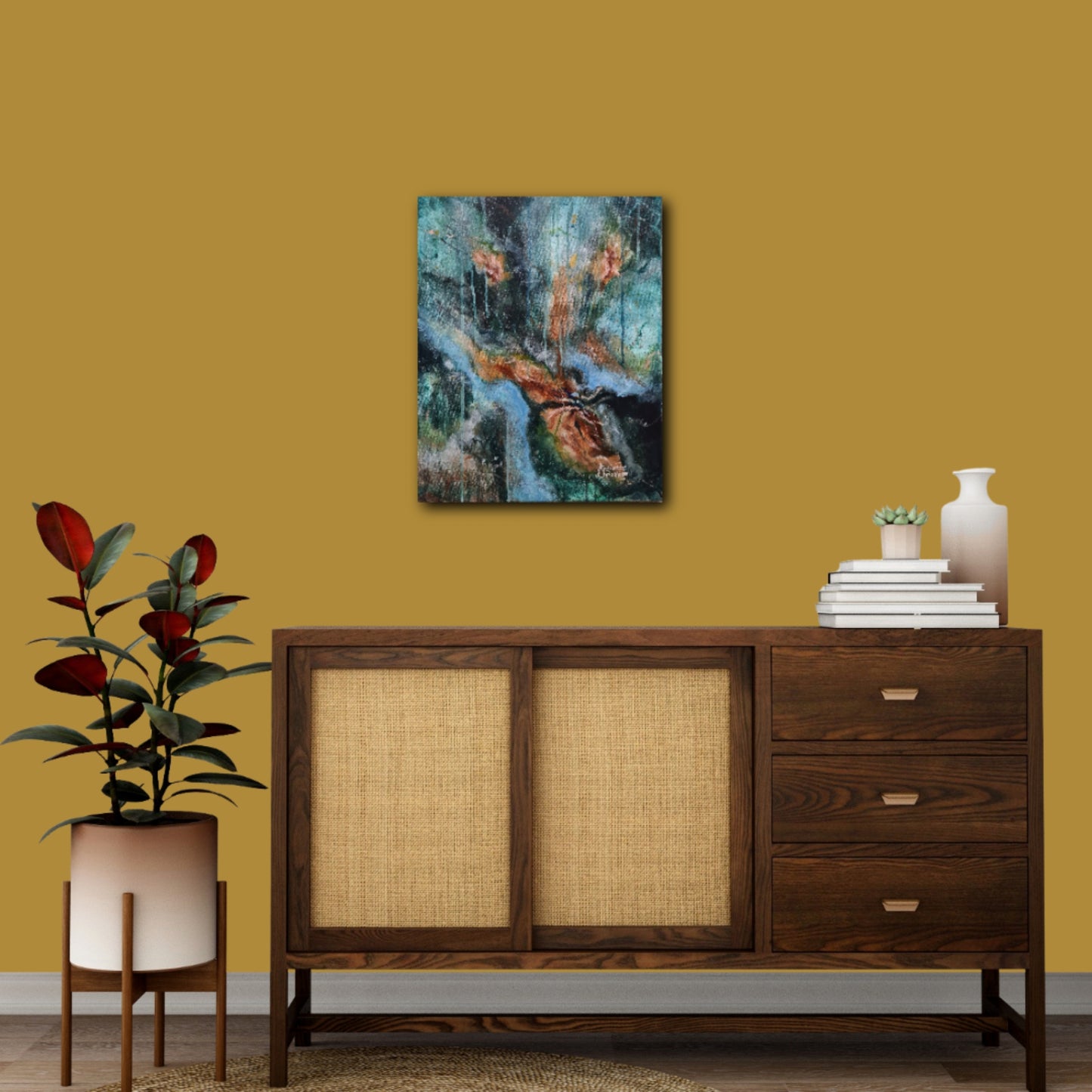 ALLIANCE OF THE ELEMENTS #2 | 40X50CM | CANVAS