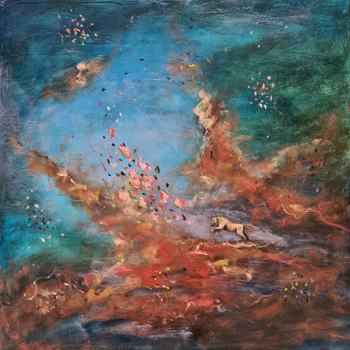 RUN FOR IT | 50X50CM | CANVAS