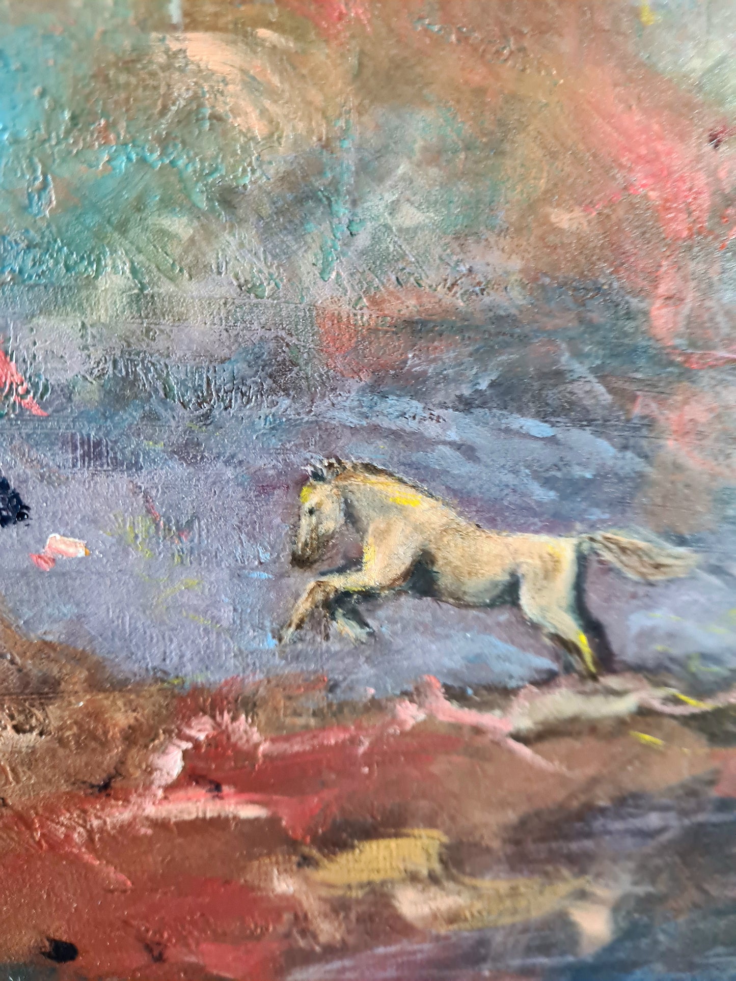 RUN FOR IT | 50X50CM | CANVAS