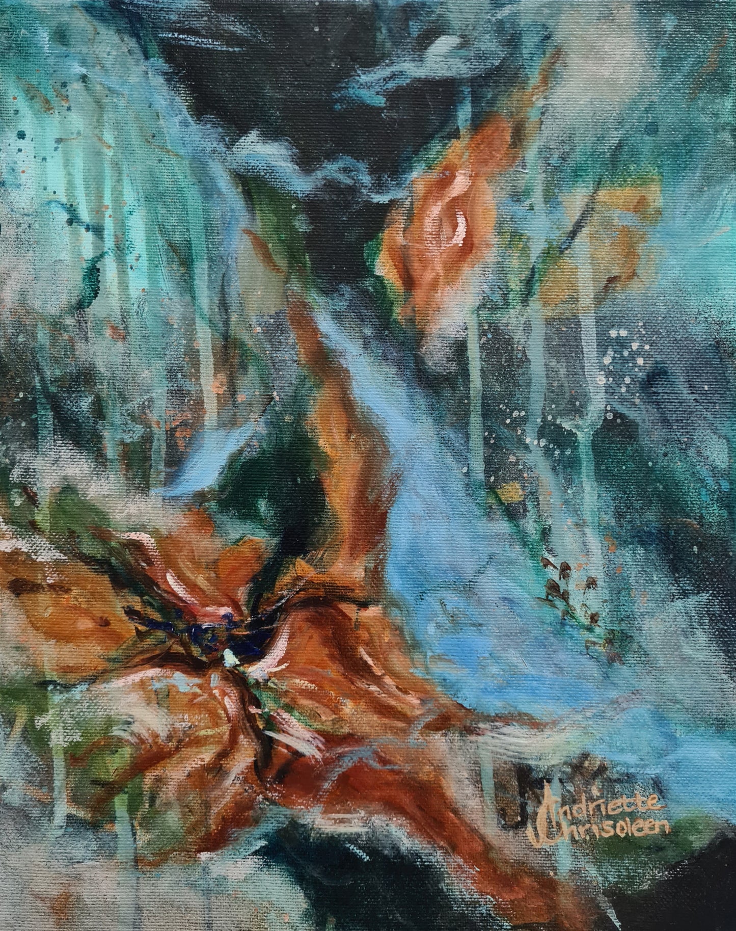 ALLIANCE OF THE ELEMENTS #3 | 24X30CM | CANVAS