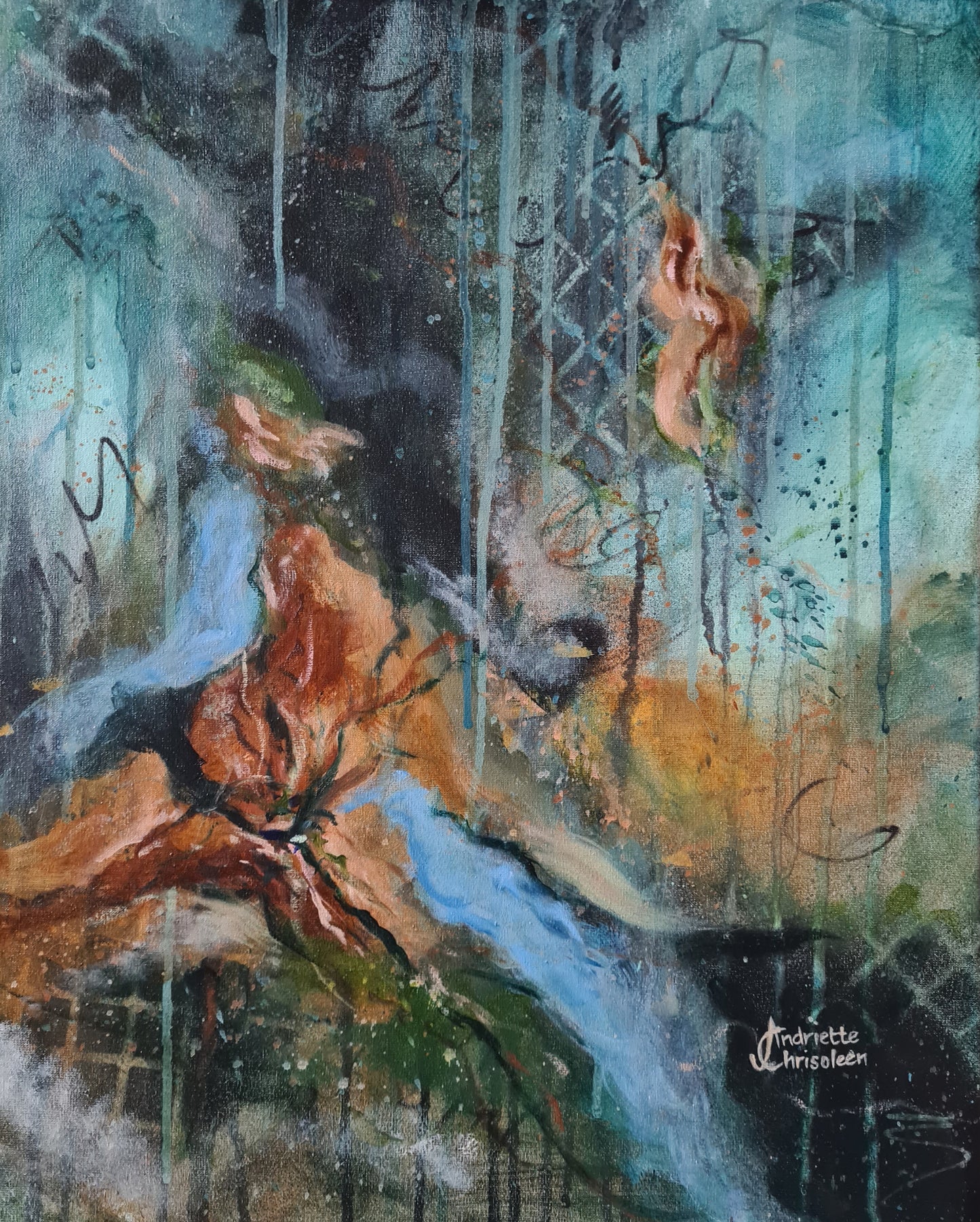 ALLIANCE OF THE ELEMENTS #1 | 40X50CM | CANVAS