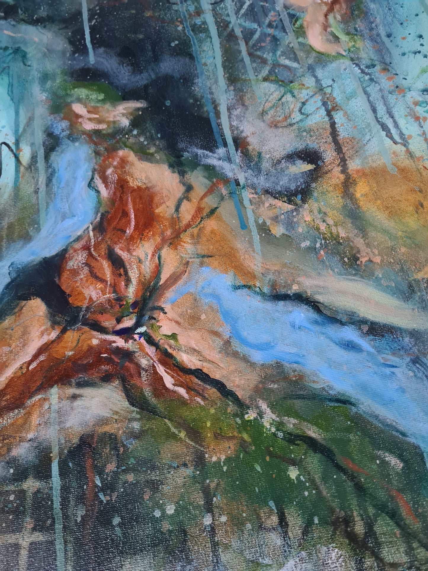 ALLIANCE OF THE ELEMENTS #1 | 40X50CM | CANVAS