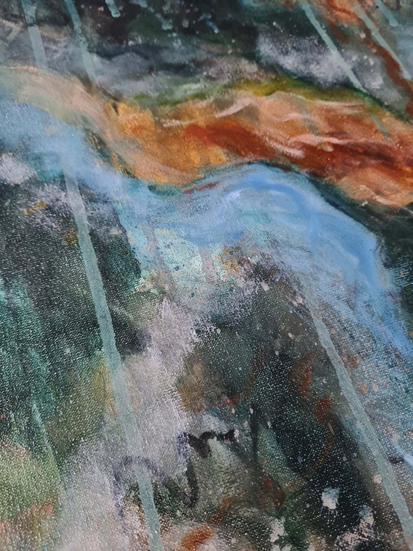 ALLIANCE OF THE ELEMENTS #2 | 40X50CM | CANVAS