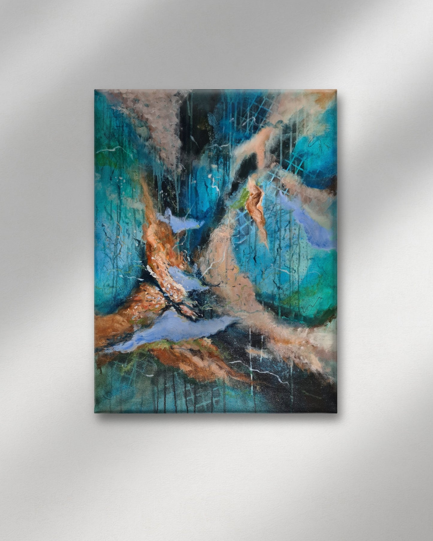 EMERALD ECHOES | 60X80CM | CANVAS