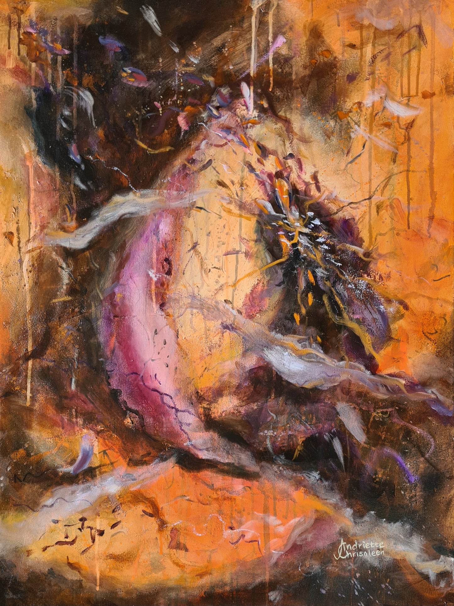 BURNING PASSION | 60X80CM | CANVAS