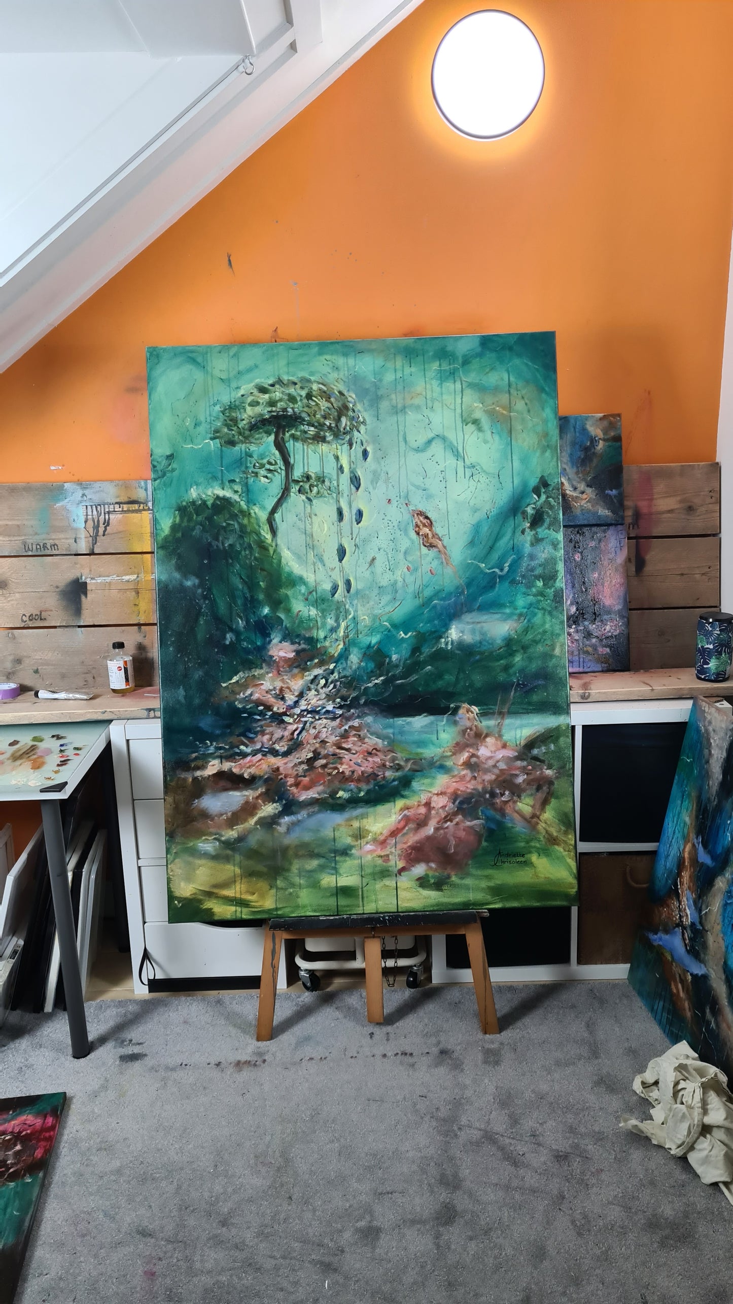 O LEAF THE ORDINARY | 100X140CM | CANVAS