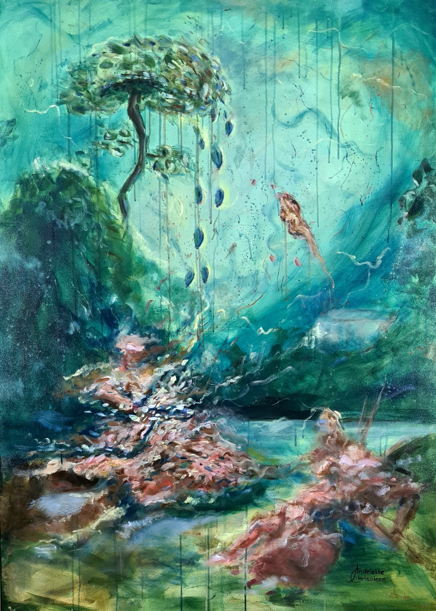 O LEAF THE ORDINARY | 100X140CM | CANVAS