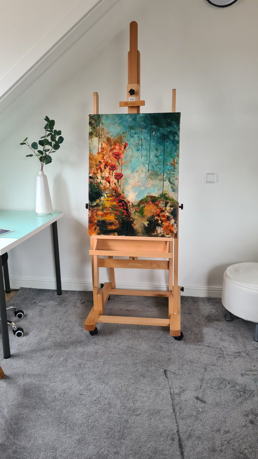 HIGH ON POPPIES | 60X80CM | CANVAS