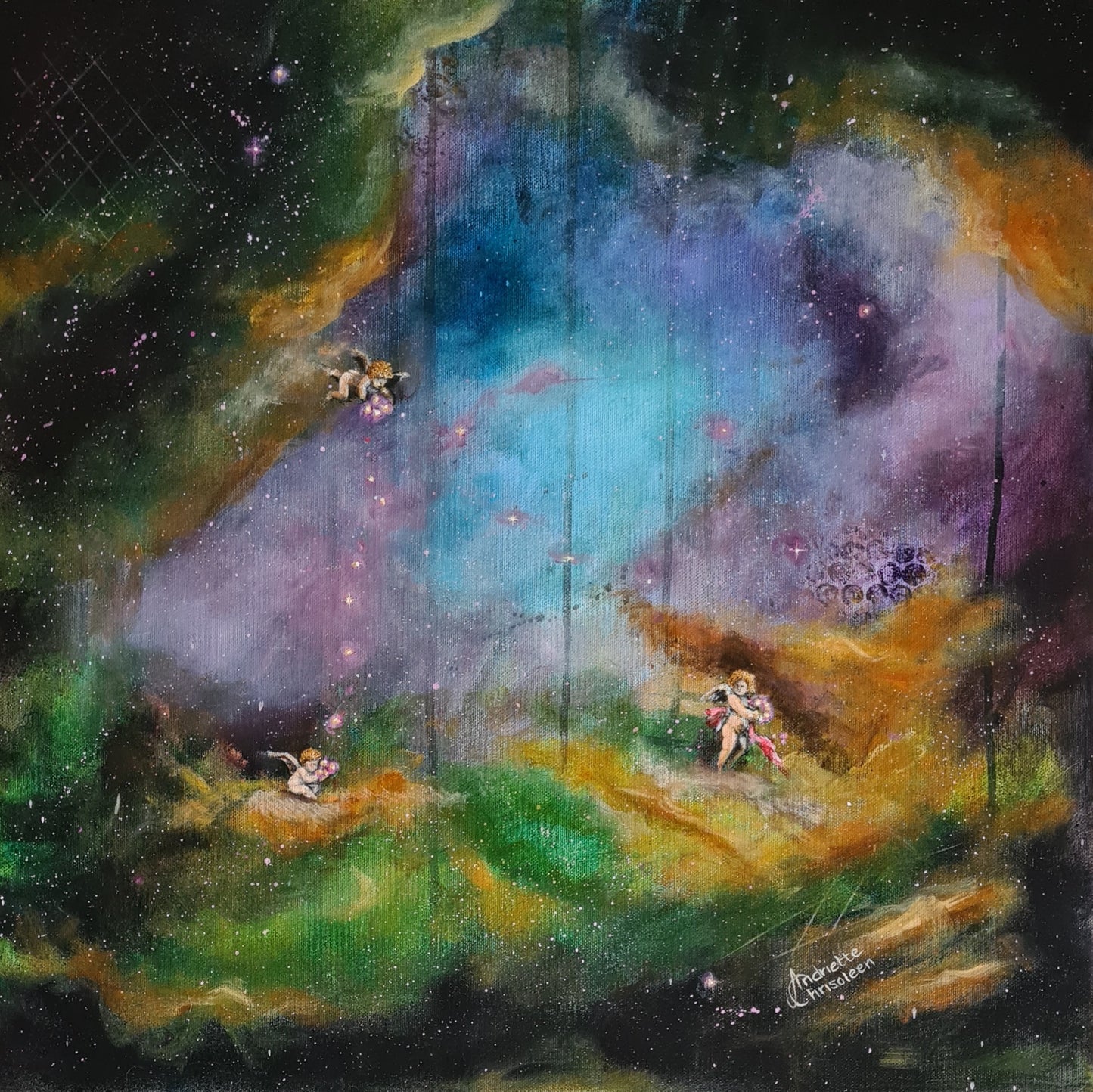 SUPER STARS | 50X50CM | CANVAS