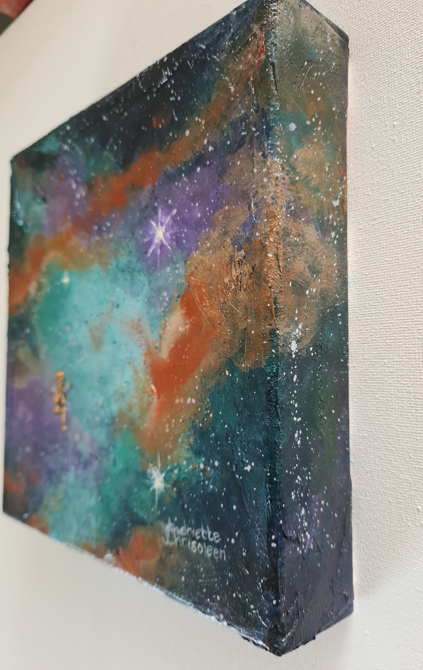 DREAM BIG | 20X20CM | CANVAS