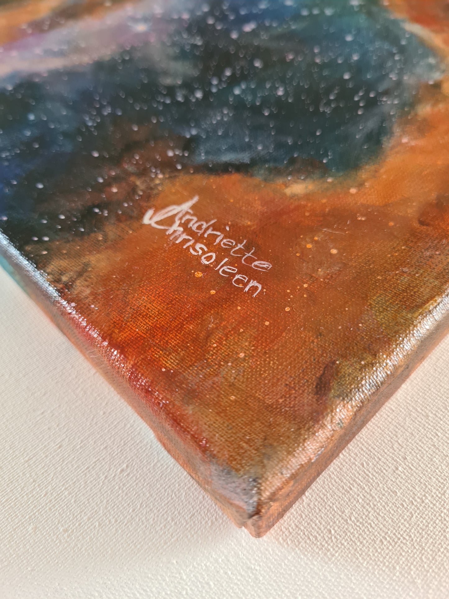 TOUCHING THE UNIVERSE | 30X30CM | CANVAS