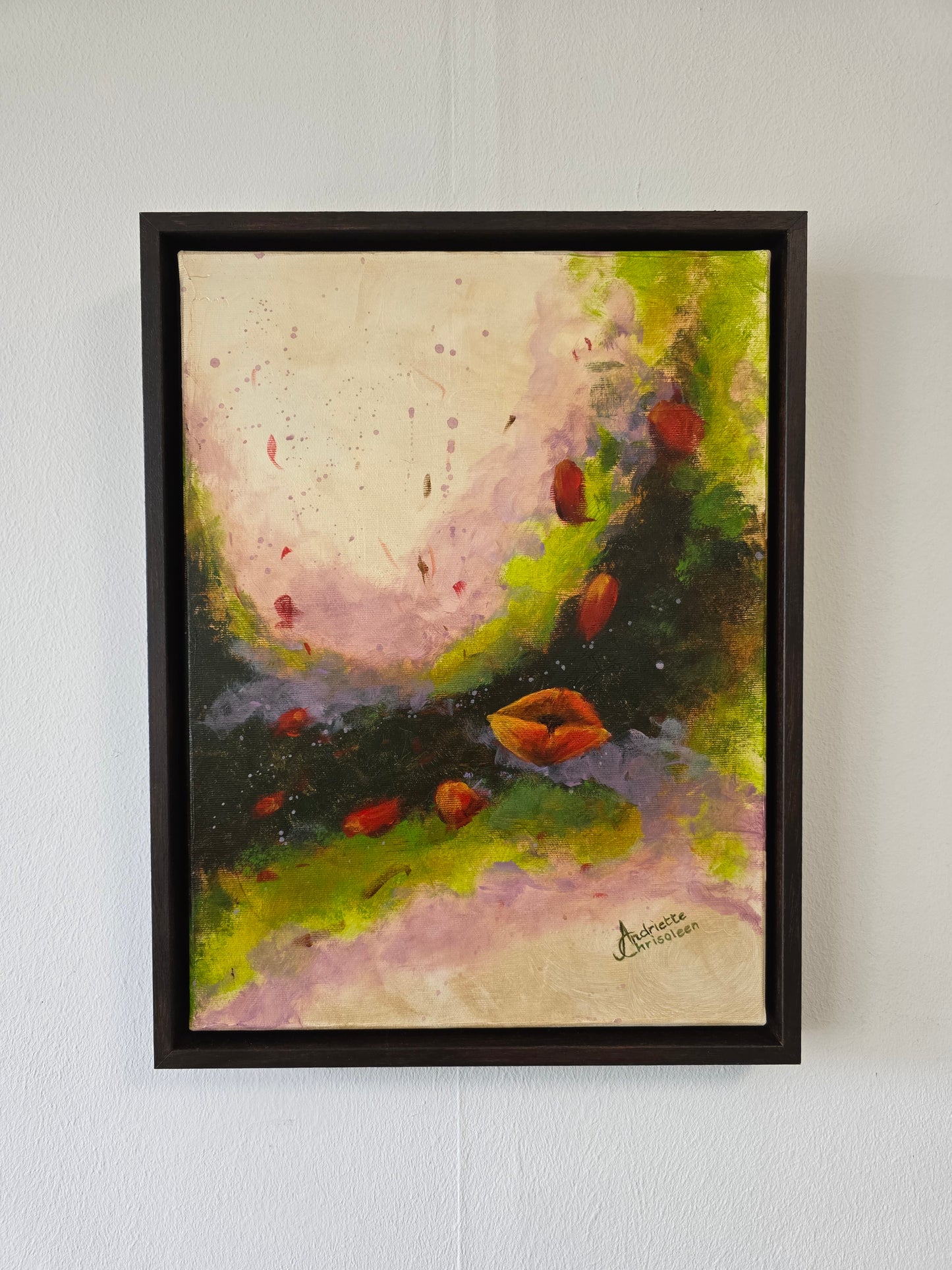 CELESTIAL POPPIES | 30X40CM | FRAMED CANVAS