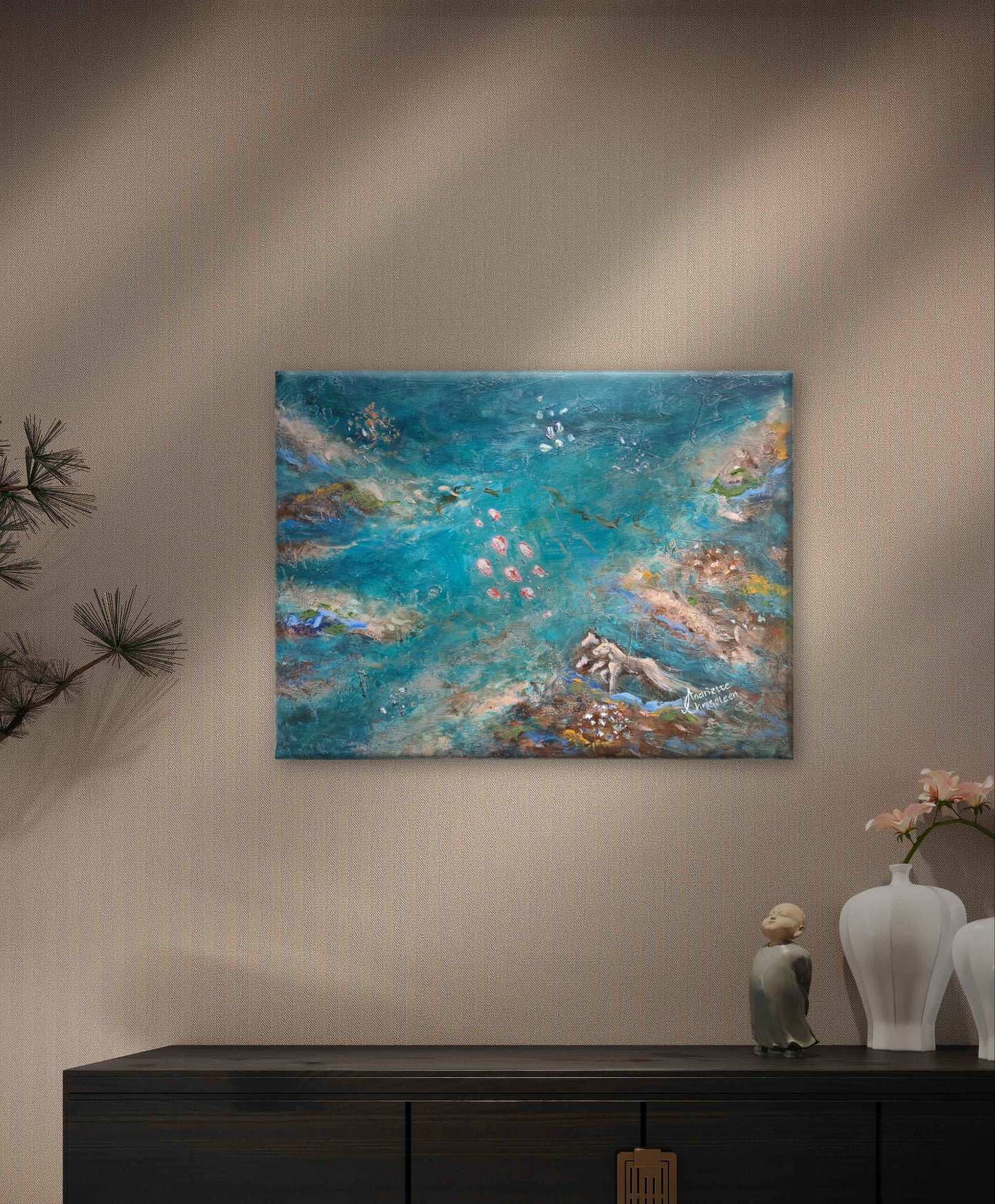 PATH TO FREEDOM | 30X40CM | WOOD