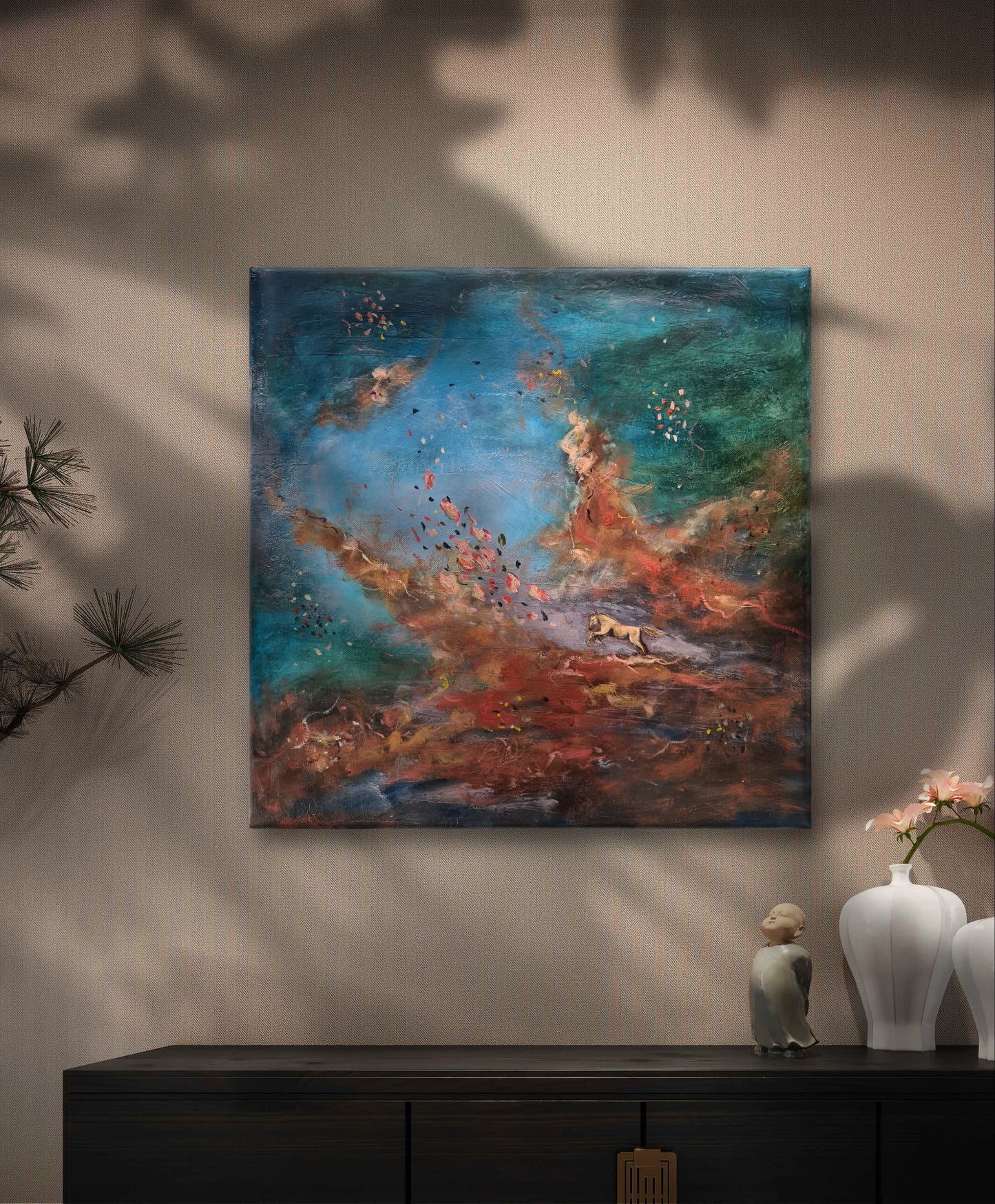 RUN FOR IT | 50X50CM | CANVAS