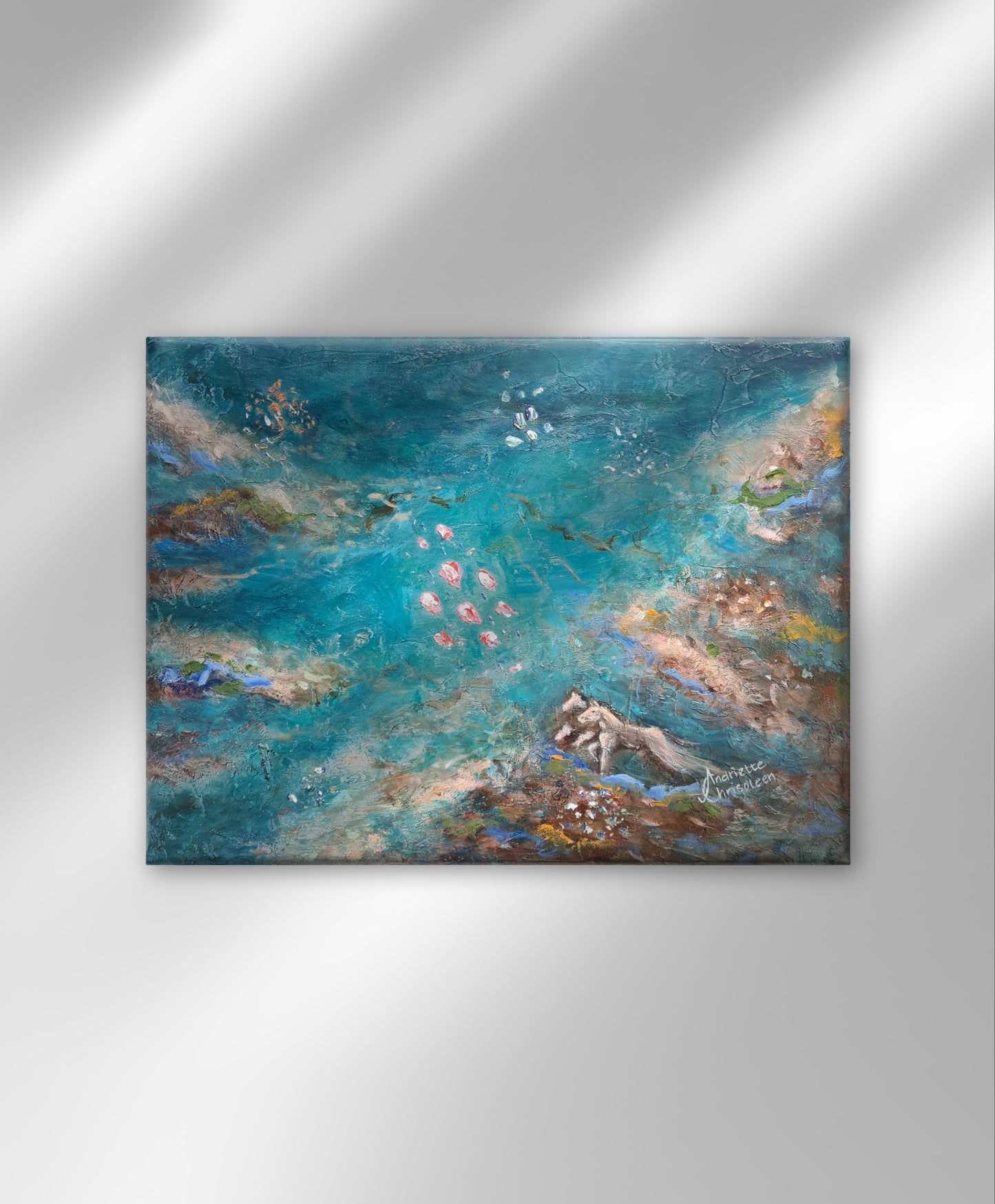 PATH TO FREEDOM | 30X40CM | WOOD