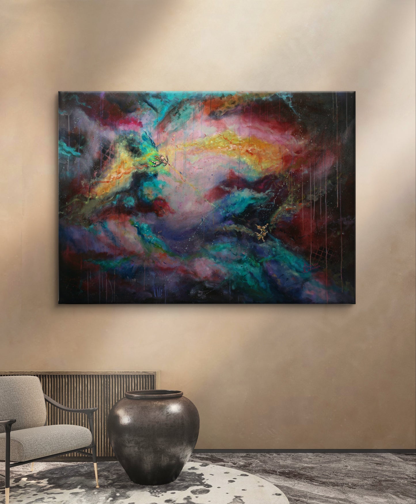 CUPID'S UNIVERSE | 140X100CM | CANVAS