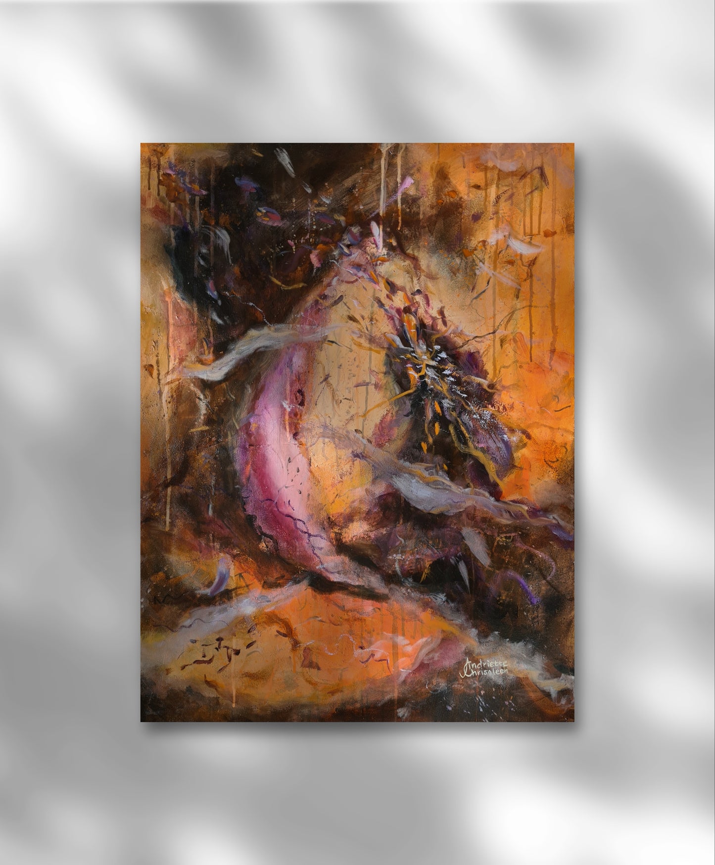 BURNING PASSION | 60X80CM | CANVAS