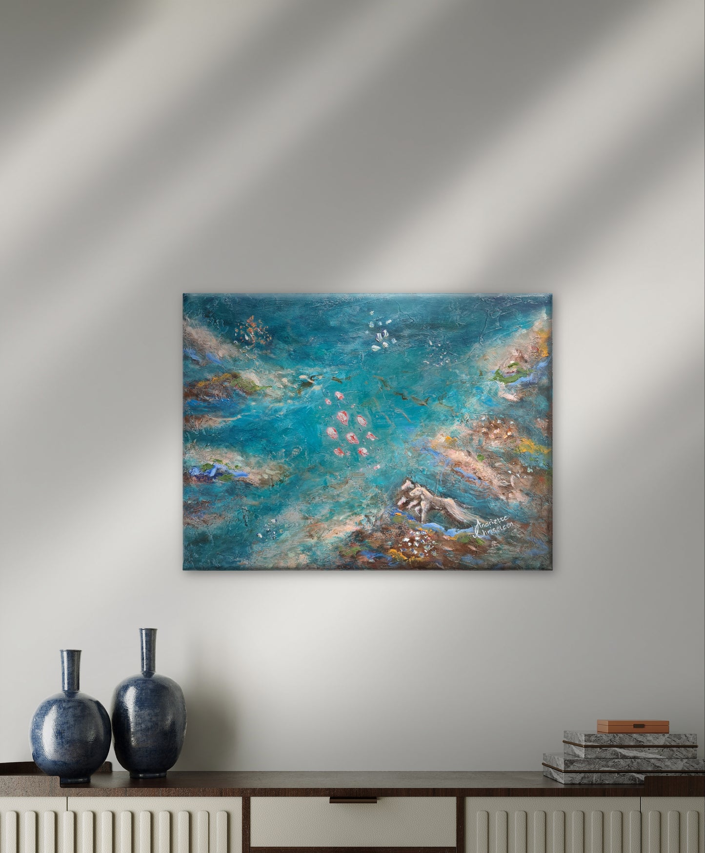 PATH TO FREEDOM | 30X40CM | WOOD