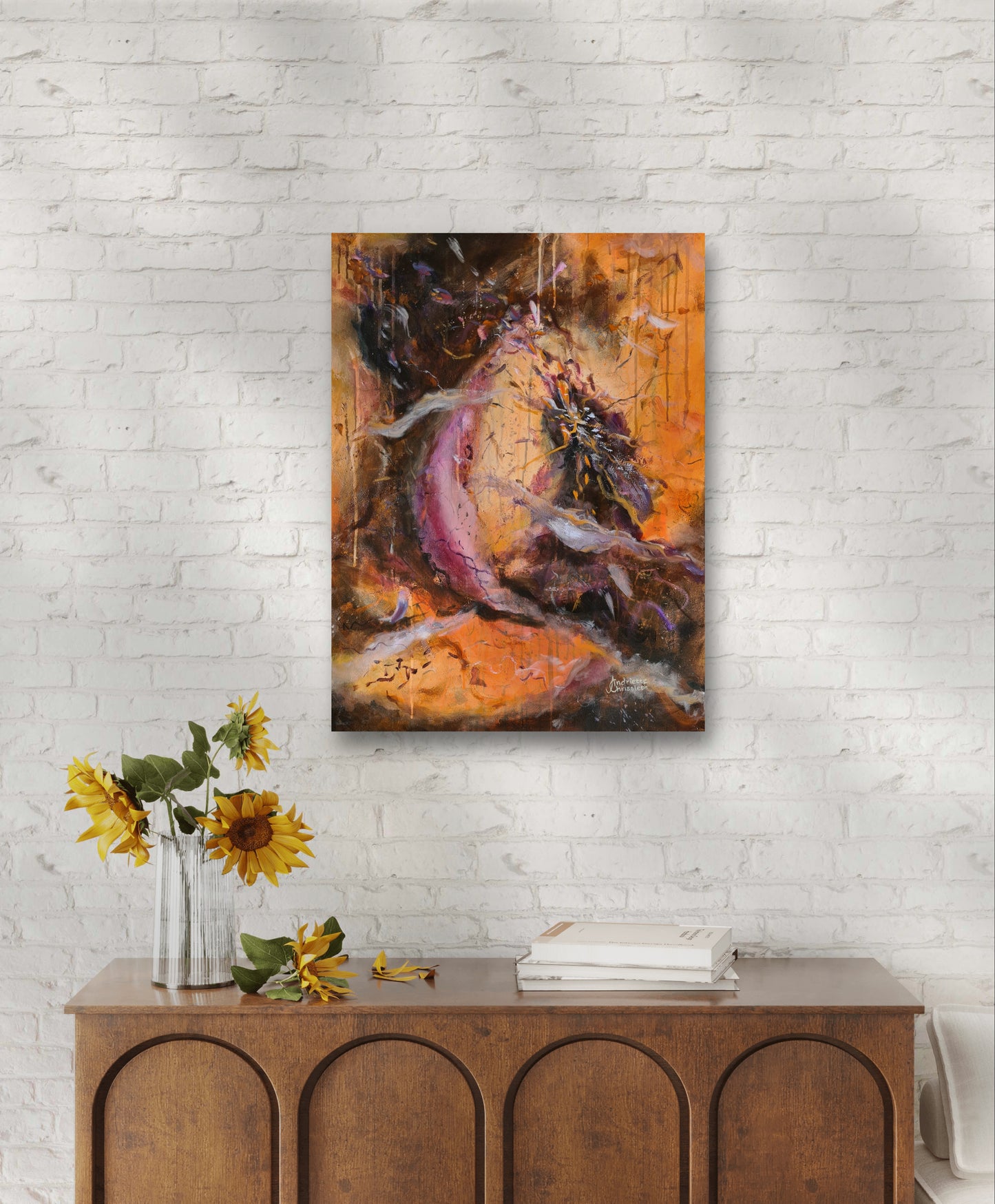 BURNING PASSION | 60X80CM | CANVAS