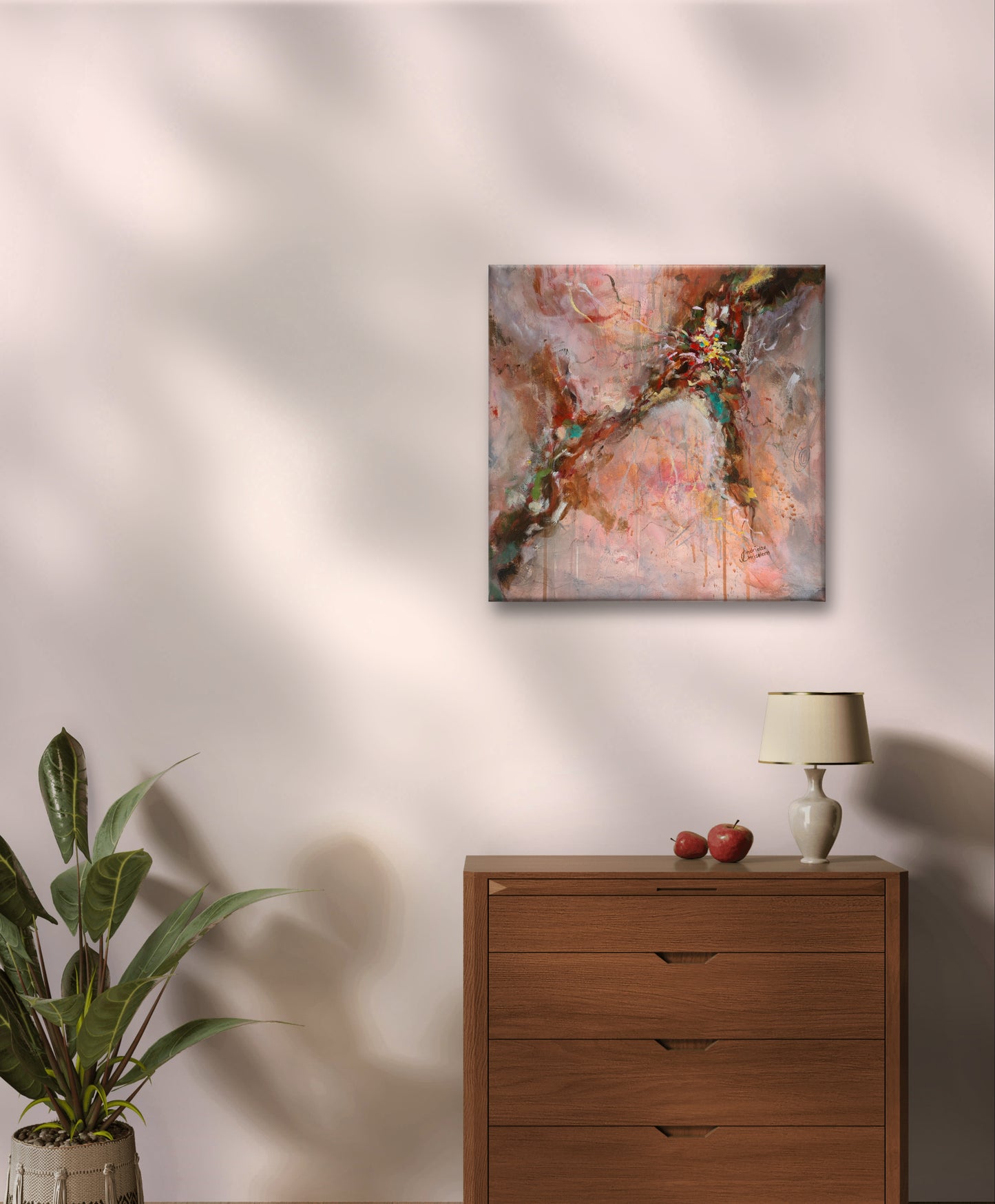 FIERY UNIVERSE | 50X50CM | CANVAS