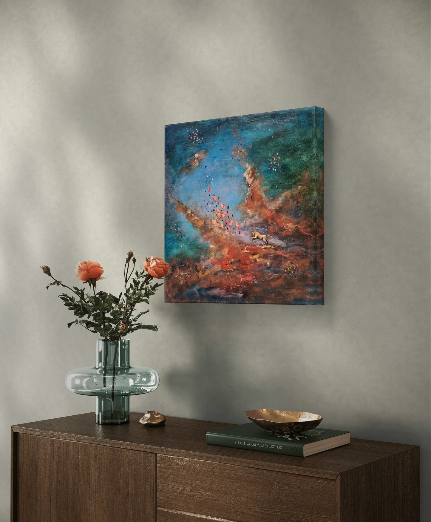 RUN FOR IT | 50X50CM | CANVAS