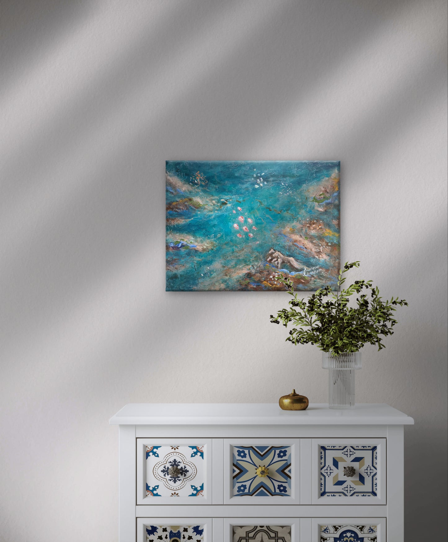 PATH TO FREEDOM | 30X40CM | WOOD