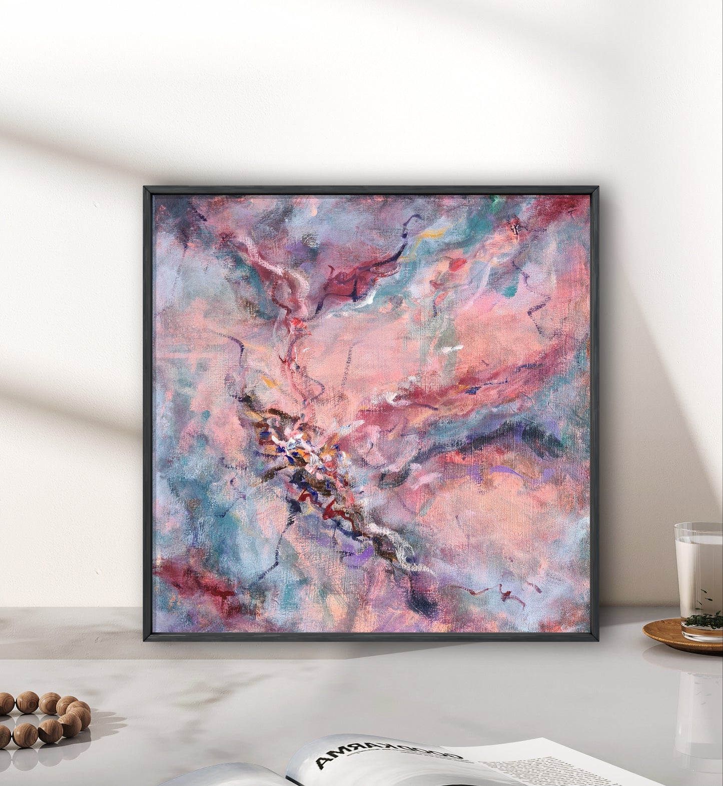 ELECTRIC AURORA | 30X30CM | CANVAS