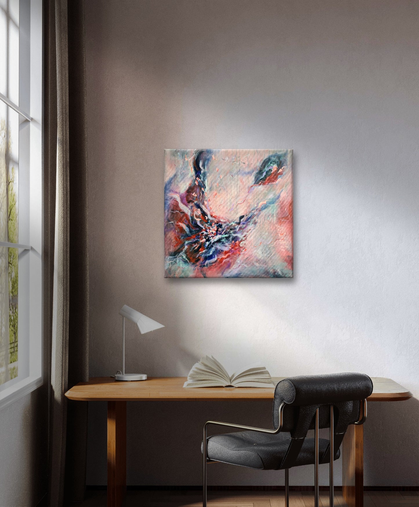 IGNITED PASSION | 50X50CM | CANVAS