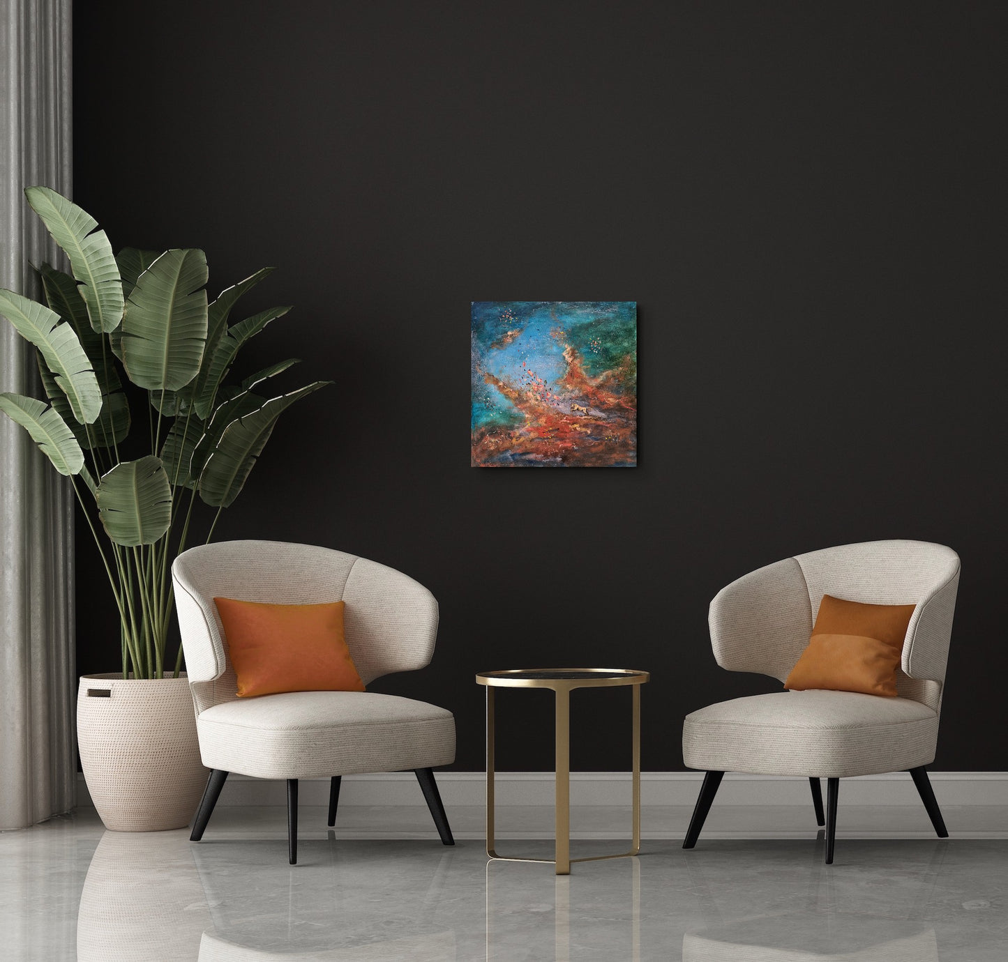 RUN FOR IT | 50X50CM | CANVAS