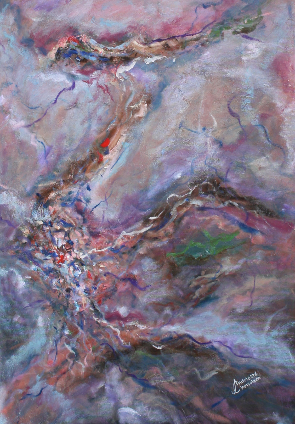 CORAL COAST RHAPSODY | 50X70CM | CANVAS