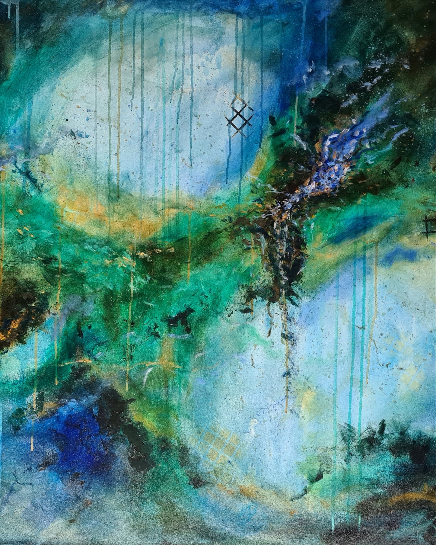HIDDEN DEPTHS | 140X100CM | CANVAS