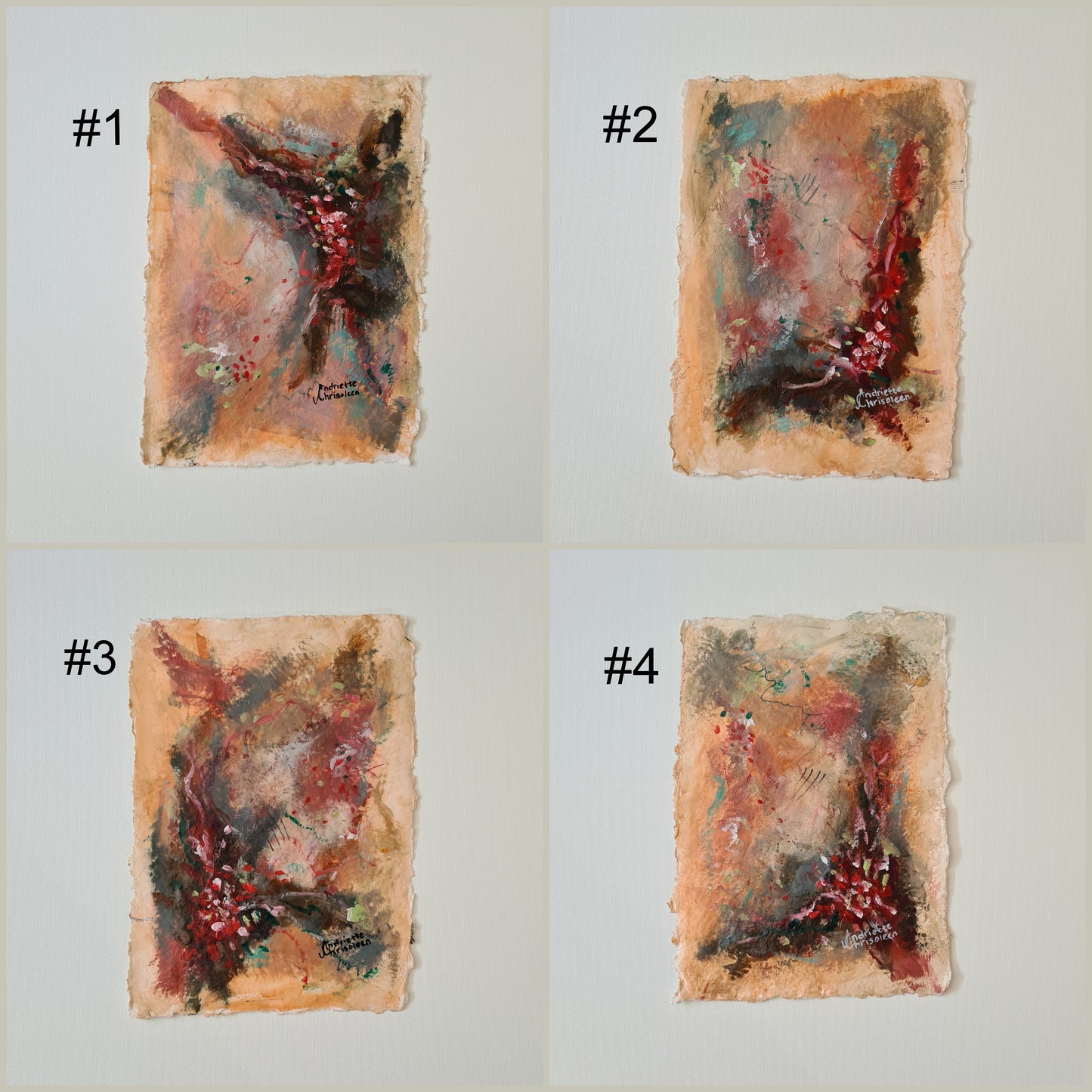 MAGNIFICENT ROSE | SERIES ON PAPER