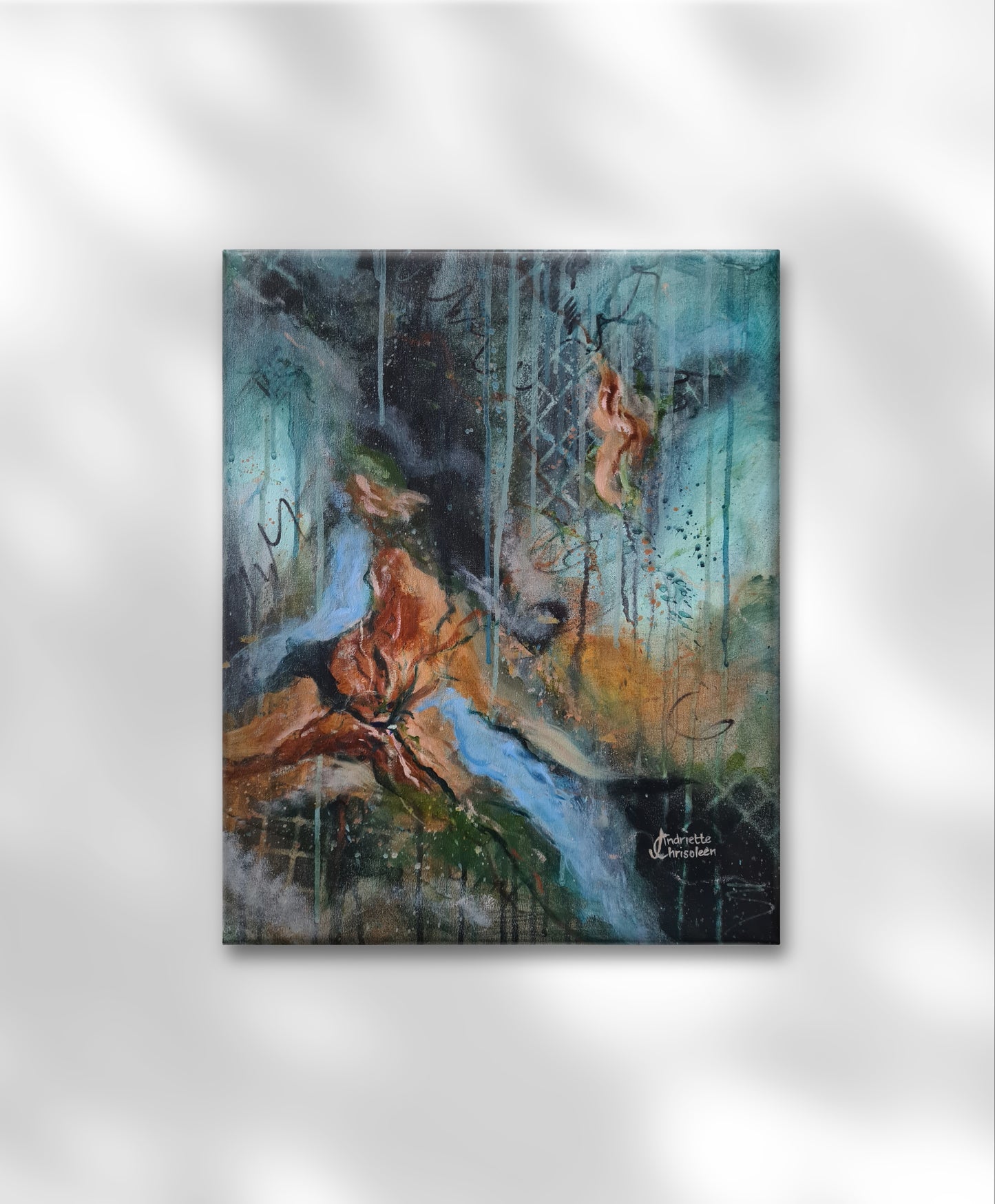 ALLIANCE OF THE ELEMENTS #1 | 40X50CM | CANVAS