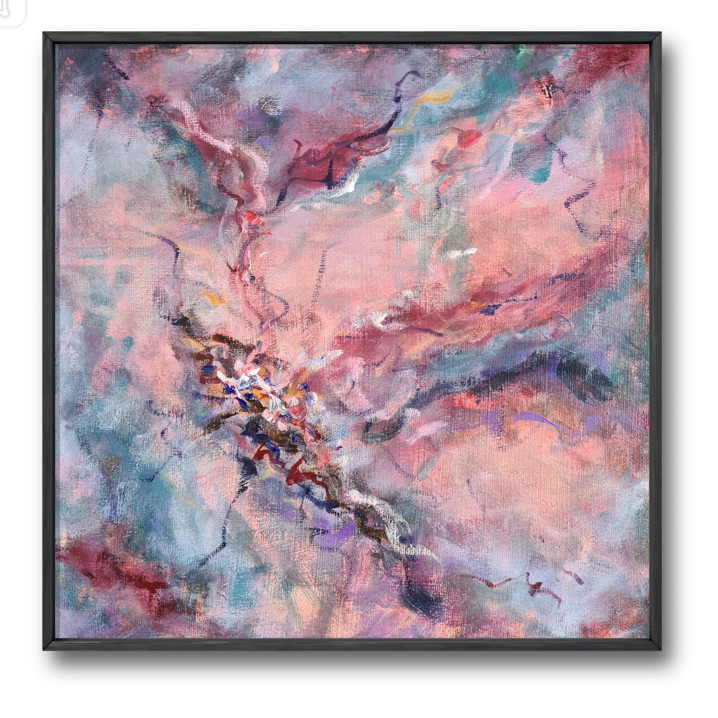 ELECTRIC AURORA | 30X30CM | CANVAS