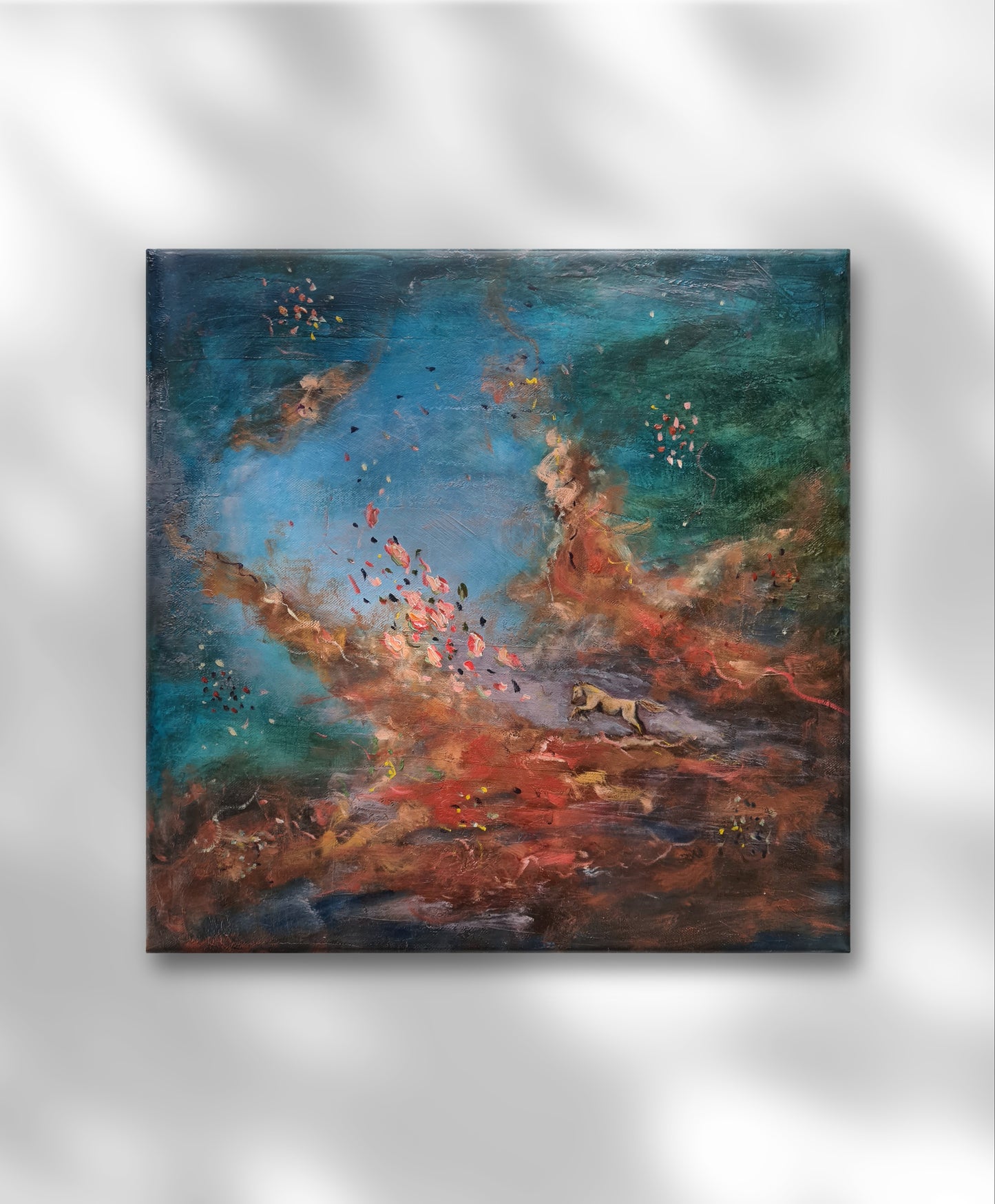RUN FOR IT | 50X50CM | CANVAS