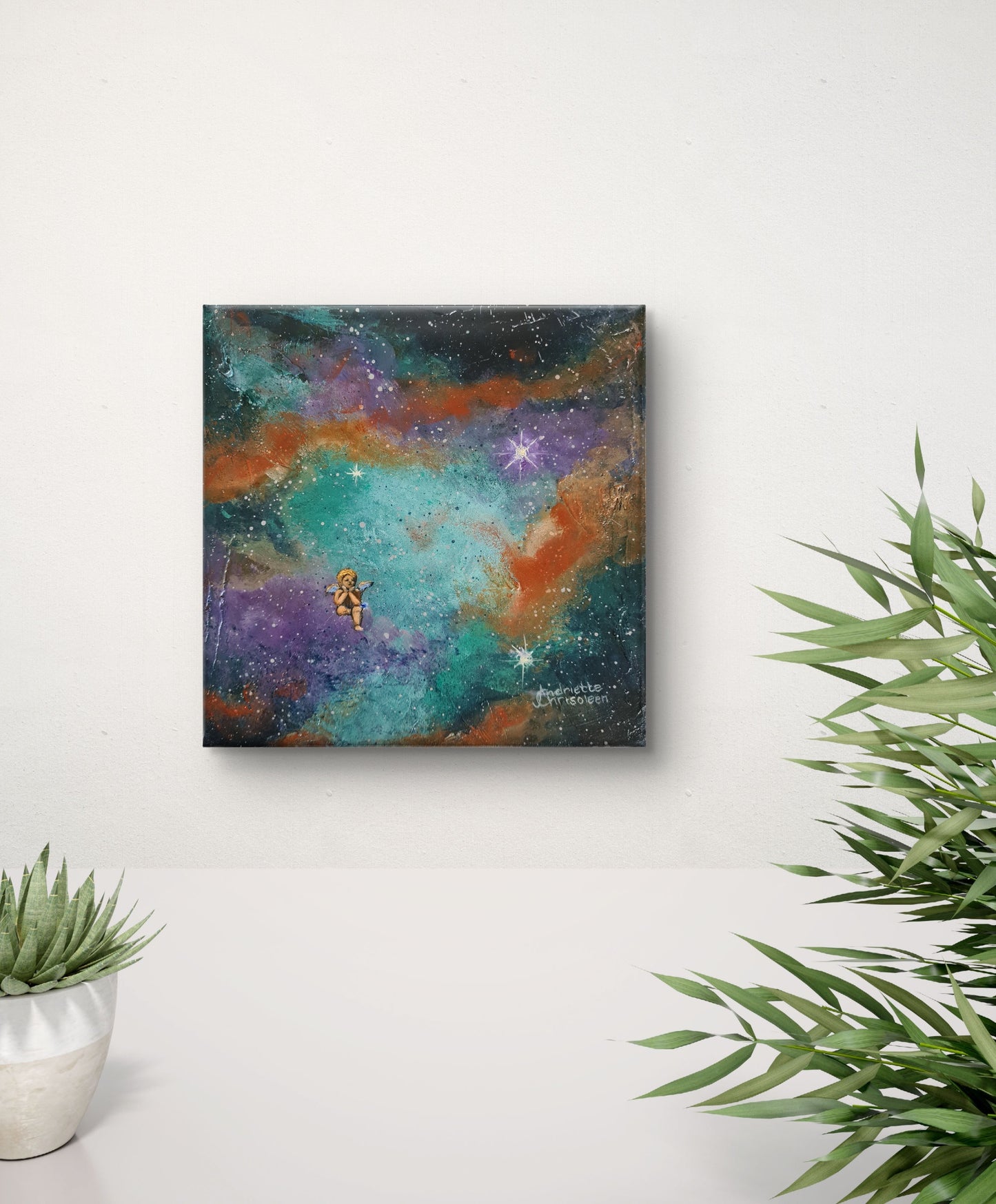 DREAM BIG | 20X20CM | CANVAS