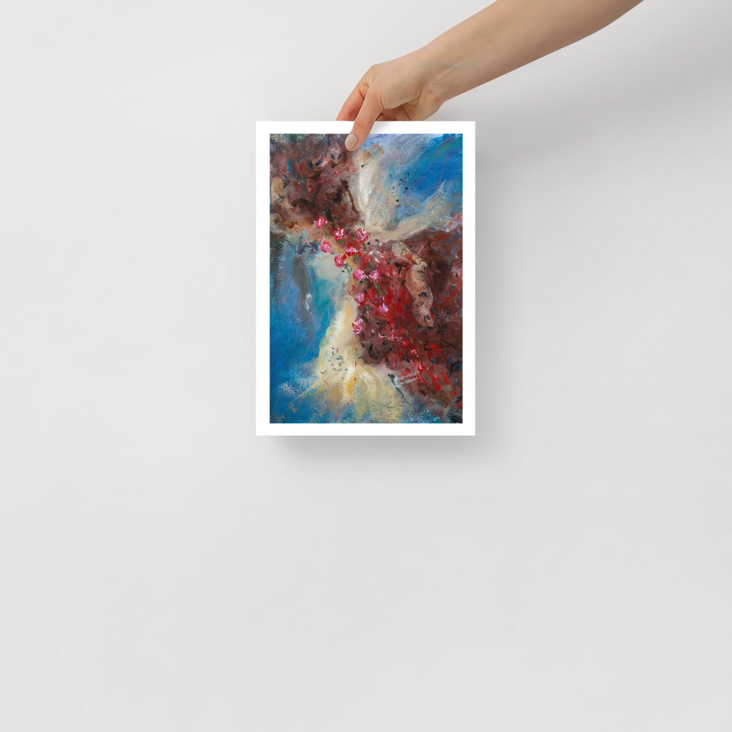 SIMPLY RED - FINE ART PRINT