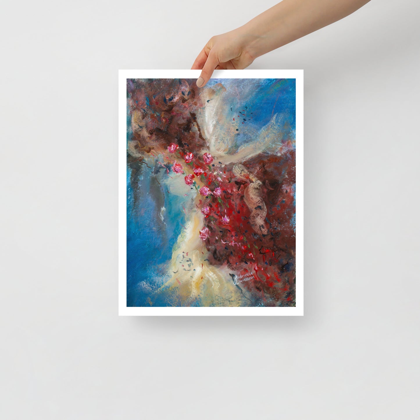 SIMPLY RED - FINE ART PRINT