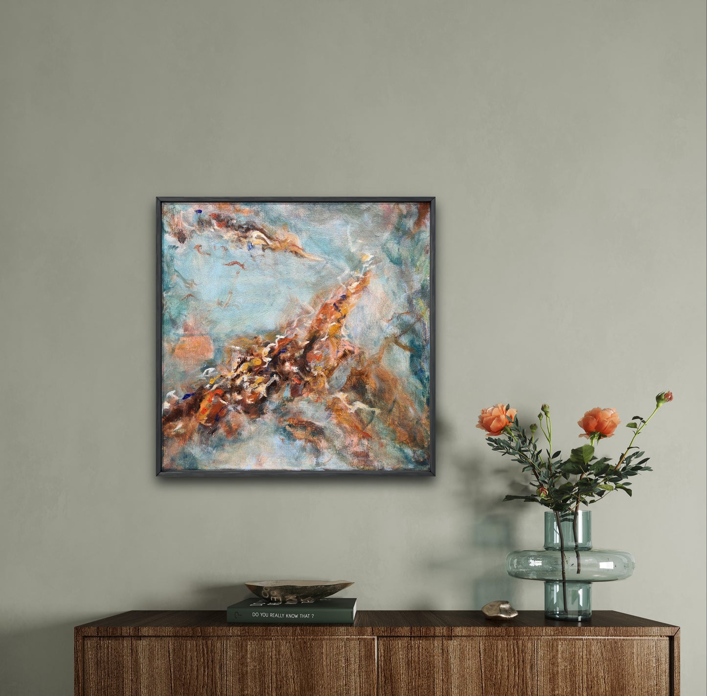 WHISPERING WIND | 30X30CM | CANVAS