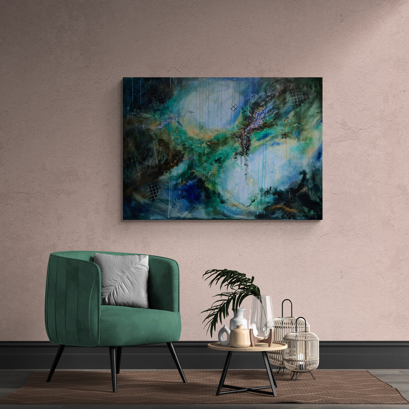 HIDDEN DEPTHS | 140X100CM | CANVAS
