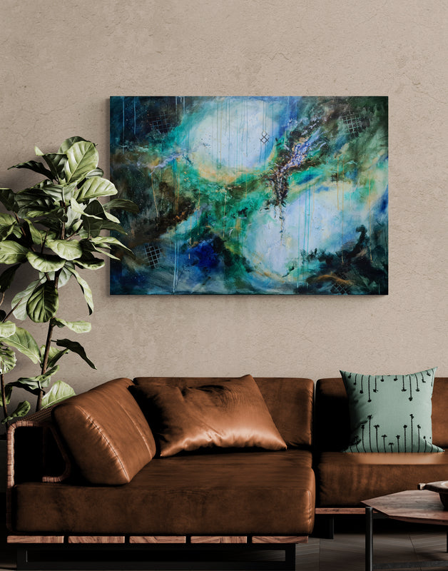HIDDEN DEPTHS | 140X100CM | CANVAS