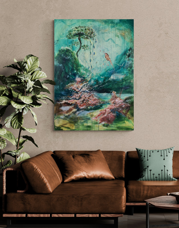 O LEAF THE ORDINARY | 100X140CM | CANVAS