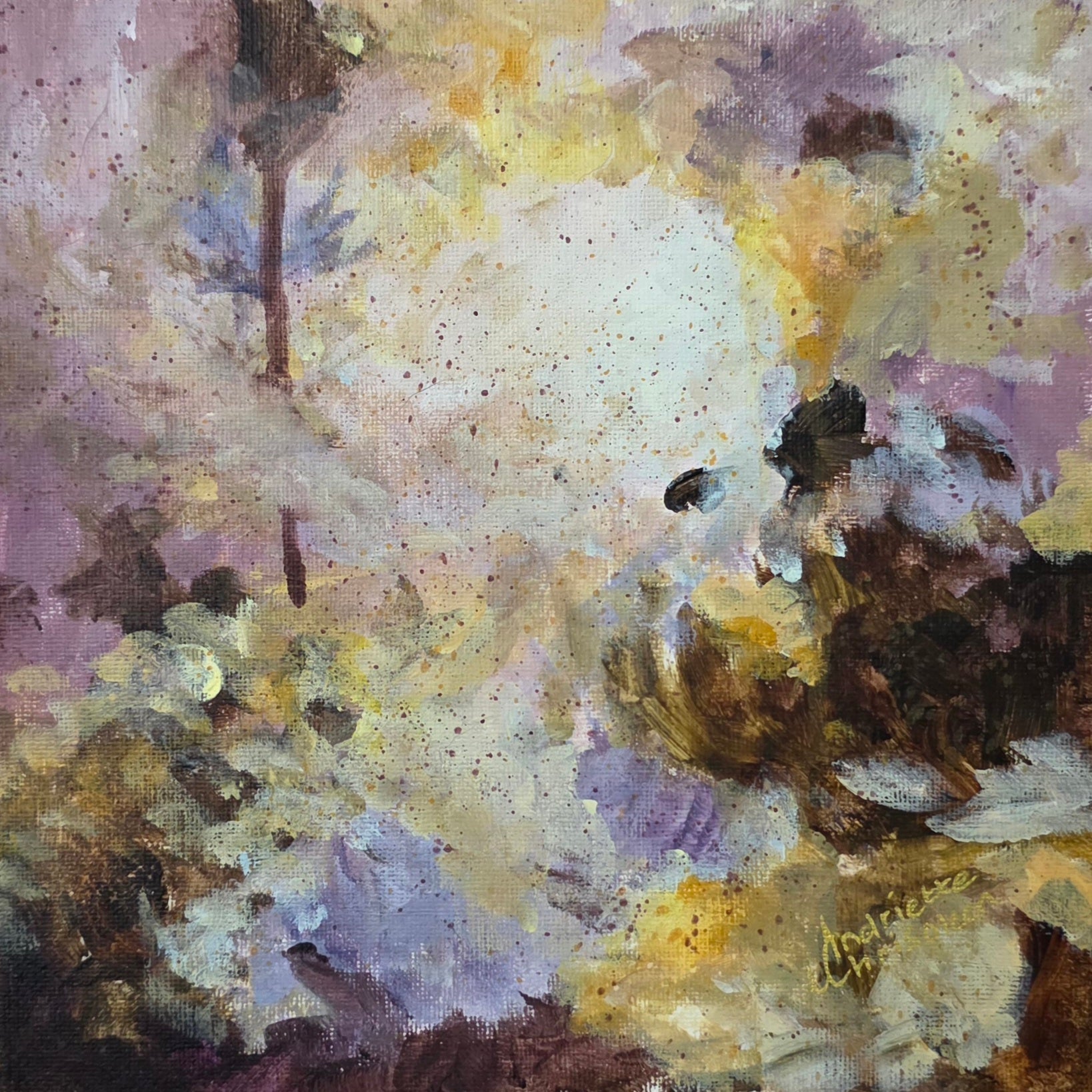 SUN-DRENCHED | 20X20CM | FRAMED CANVAS BOARD – AndrietteChrisoleen