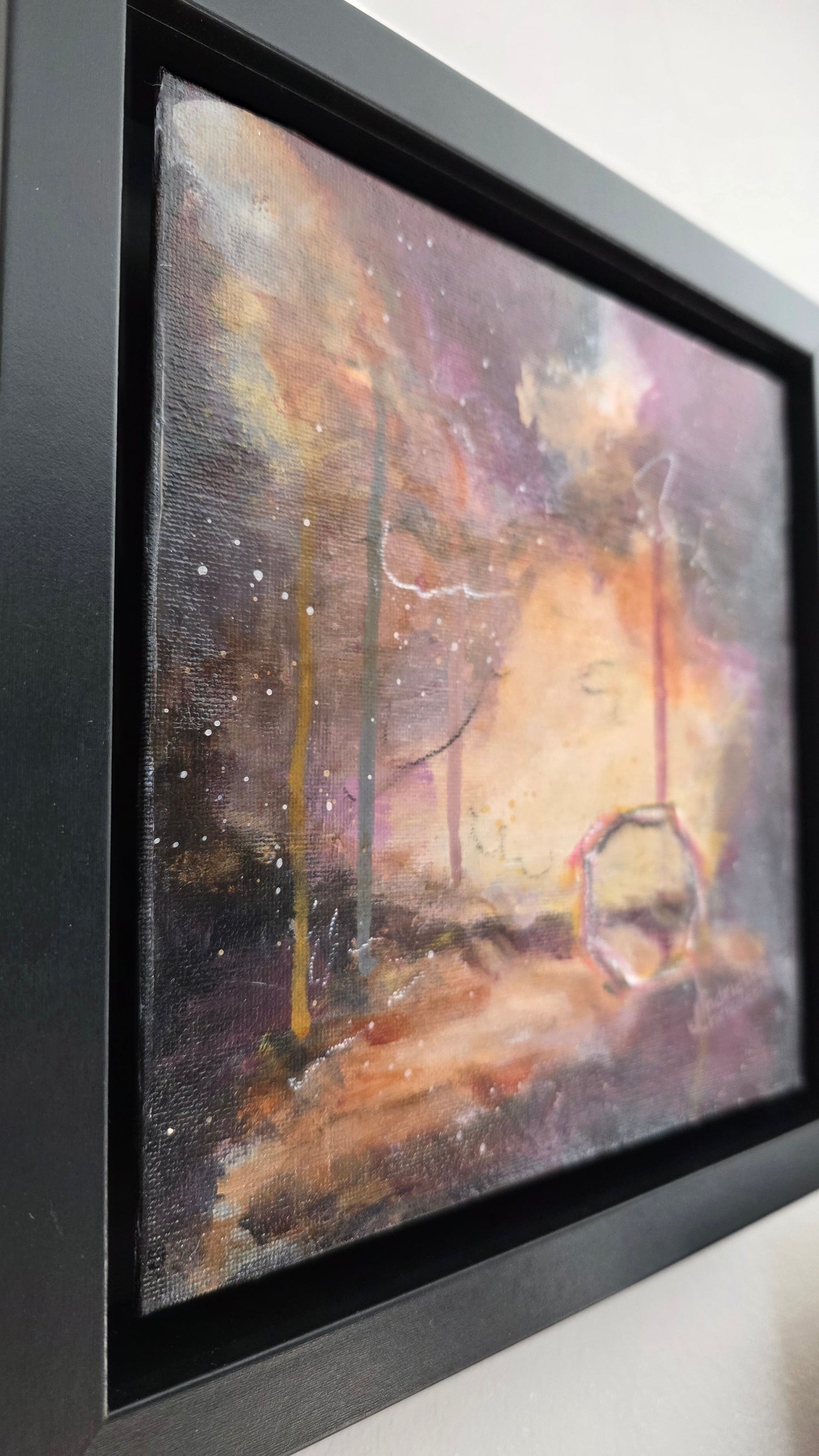 ECHO | 20X20CM | FRAMED CANVAS BOARD