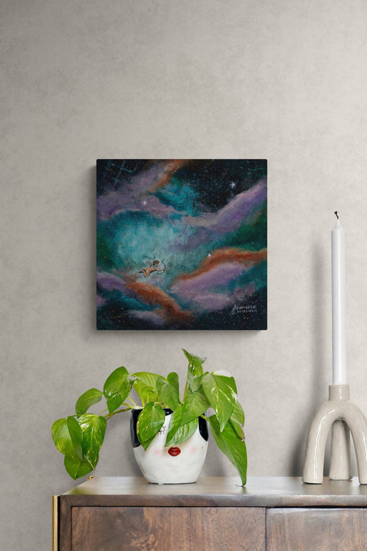 SHOOTING THE STARS | 30X30CM | CANVAS